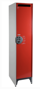 Vestiaires rouge